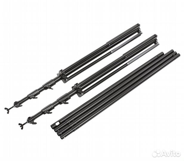 Комплект Falcon Eyes B-1012/H для установки тканевого фона, высота 3.05 м, ширина 3.84 м