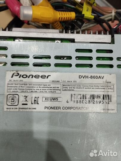 Автомобильный магнитофон Pioneer