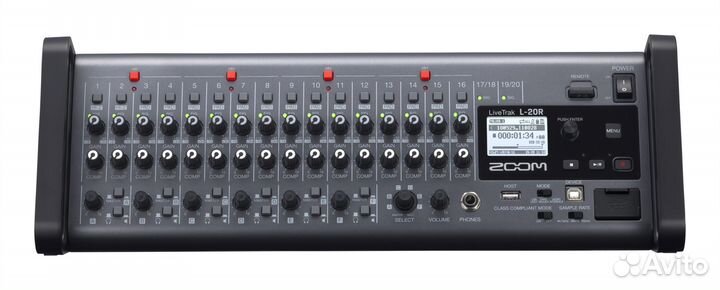 Микшер Zoom l-20r. Новый