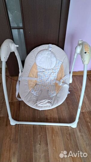 Детские электронные качели для новорожденных