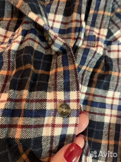 Рубашка детская в клетку разный размер