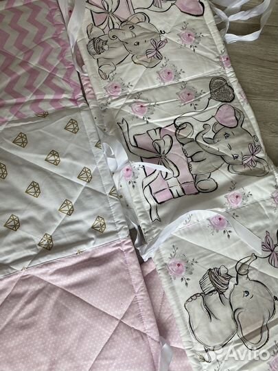 Бортики в кроватку