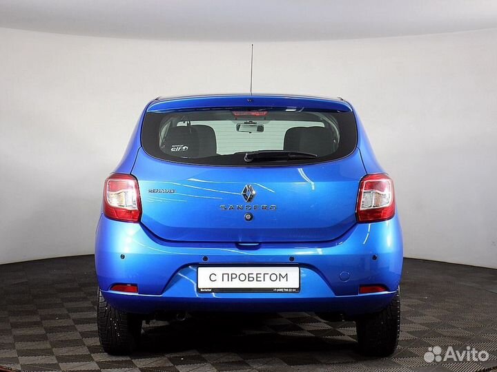 Renault Sandero 1.6 МТ, 2018, 4 526 км