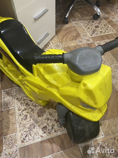 Детский мотоцикл каталка Полесье