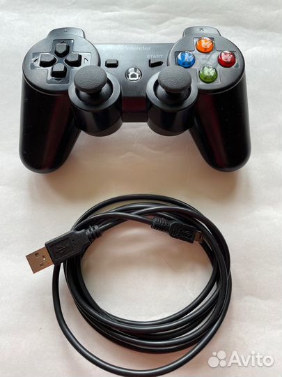 Геймпад беспроводной/проводной Defender Crusher че