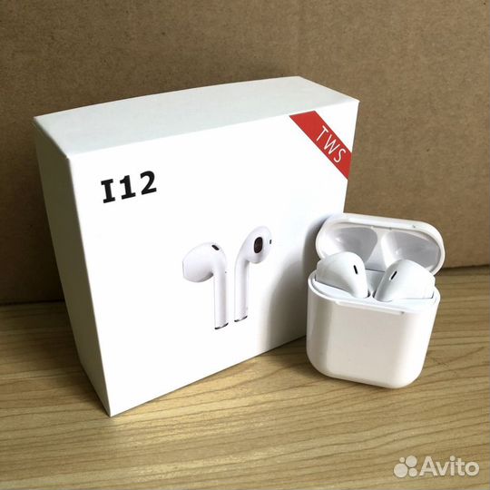 Наушники Аерподс Bluetooth реплика с анимацией