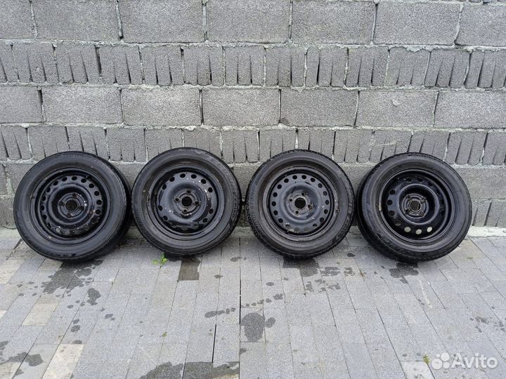 Колеса летние 185 60 r14 на дисках 4*100