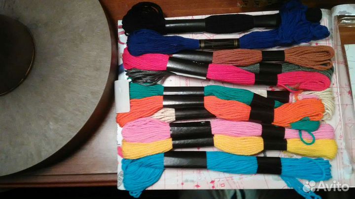Нитки мулине в ассортименте