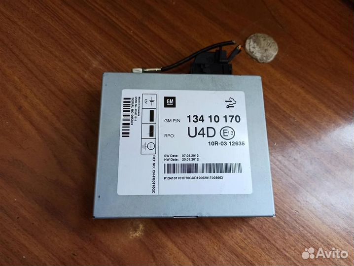 Блок электронный Opel Astra J GTC