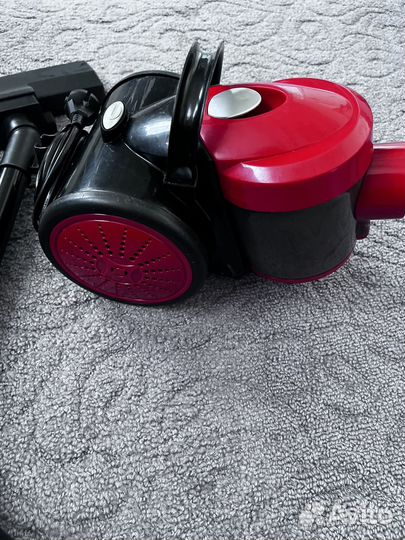 Пылесос в рабочем состоянии