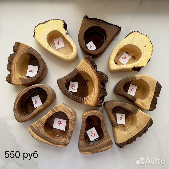 Подсвечники, формы для свечей из дерева