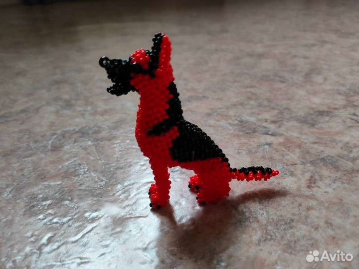 Собаки из бисера