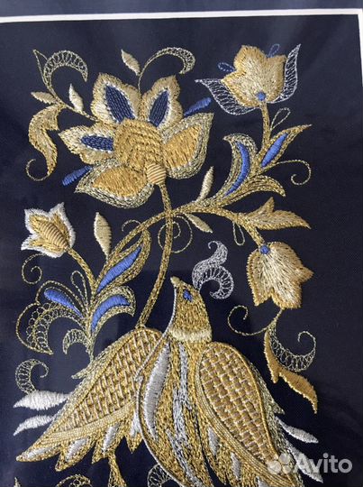 Новое панно «Радость» торжские золотошвеи, Картина