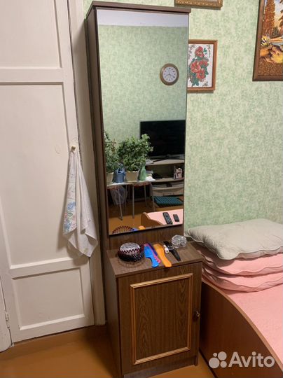 Тумба с зеркалом трельяж