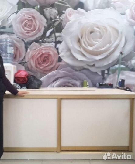 Стол для кройки с полками