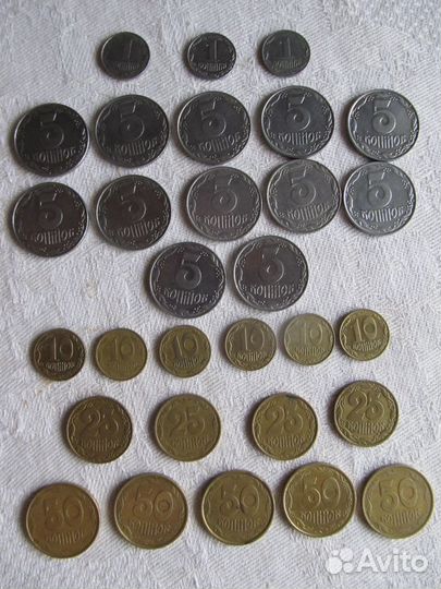 Монеты, Украина 1992г