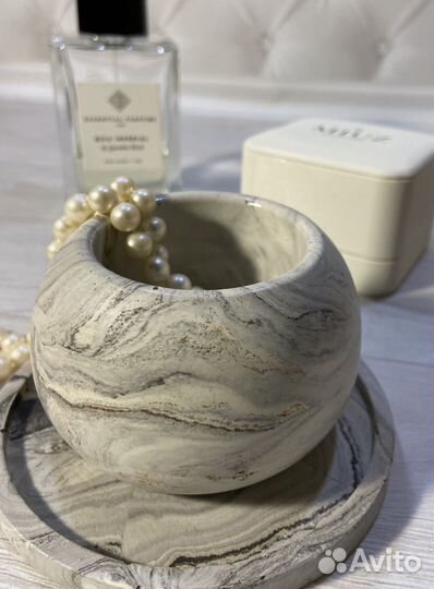 Подсвечник из гипса