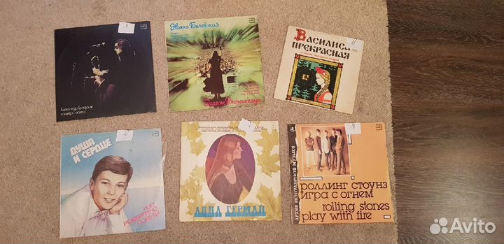 Виниловые пластинки мелодия