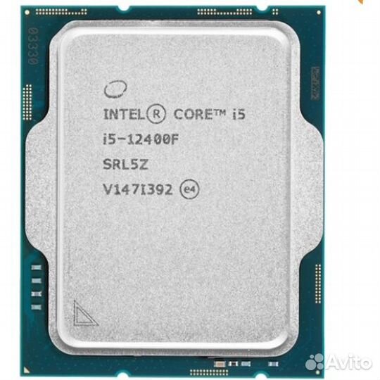 Процессор Intel i5 12400F гарантия ростест