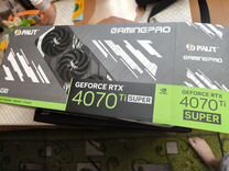 Видеокарта Palit RTX4070Ti super gamingpro 16GB