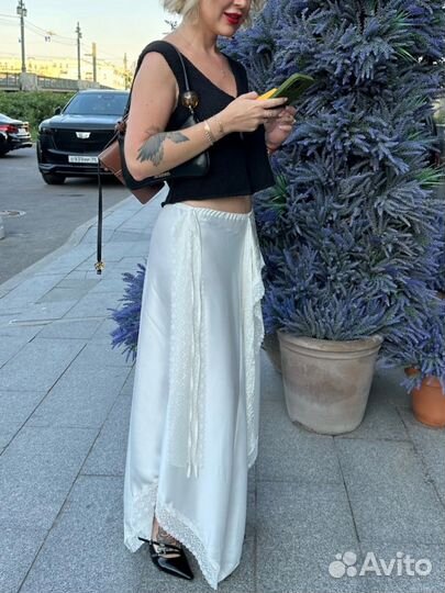 Топ вязаный на крючках