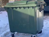 Бак-контейнер пластиковый для мусора 1100л