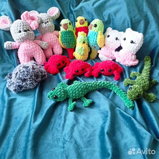 Плюшевые игрушки ручной работы