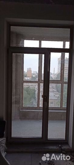 Балконный блок с дверью