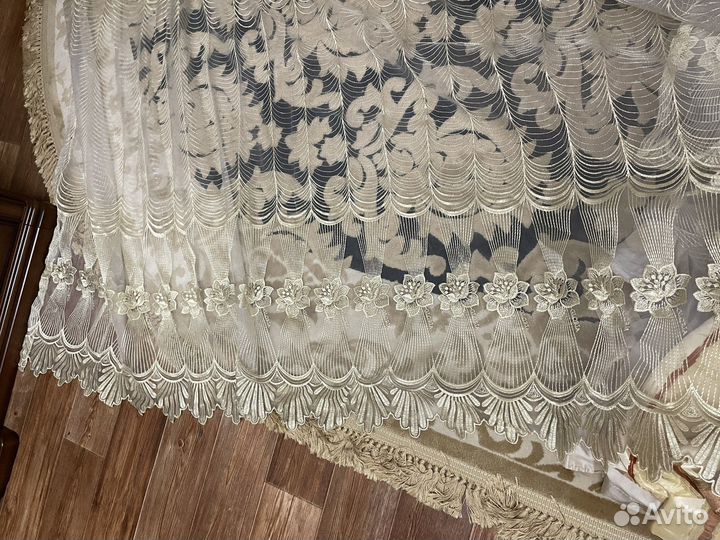 Тюль б/у