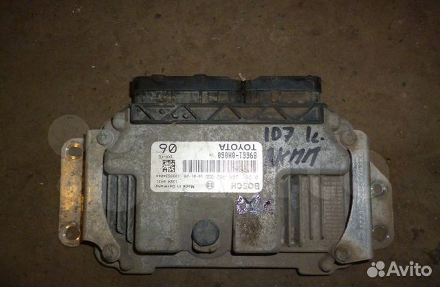 Peugeot 107 блок управления двигателя 2007-2013г