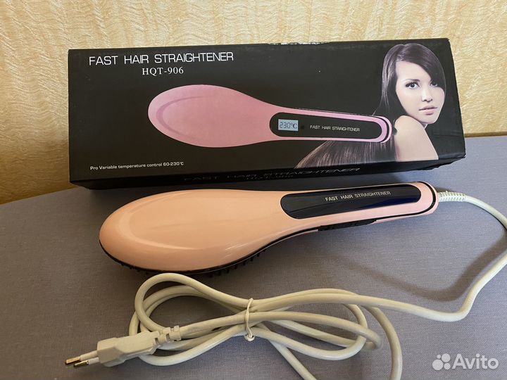 Расческа утюжок турмалиновая Fast Hair Straightene