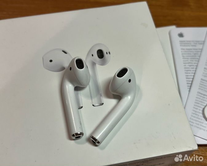 Наушники Airpods 2 оригинал