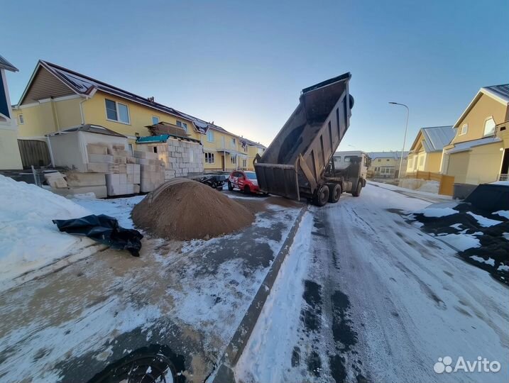 Щебень, бой бетона, отсев, песок, щпс