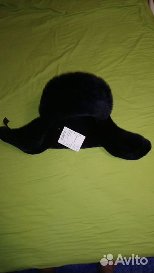 Шапка ушанка из овчины