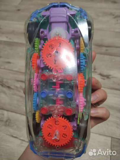 Машинка музыкальная светящаяся