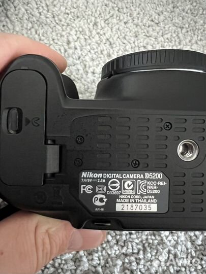 Зеркальный фотоаппарат Nikon d5200