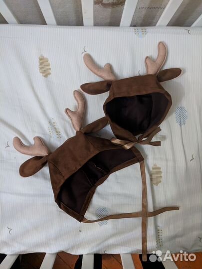 Чепчик с рожками