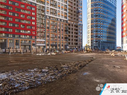 Ход строительства ЖК «Город Первых» 1 квартал 2023