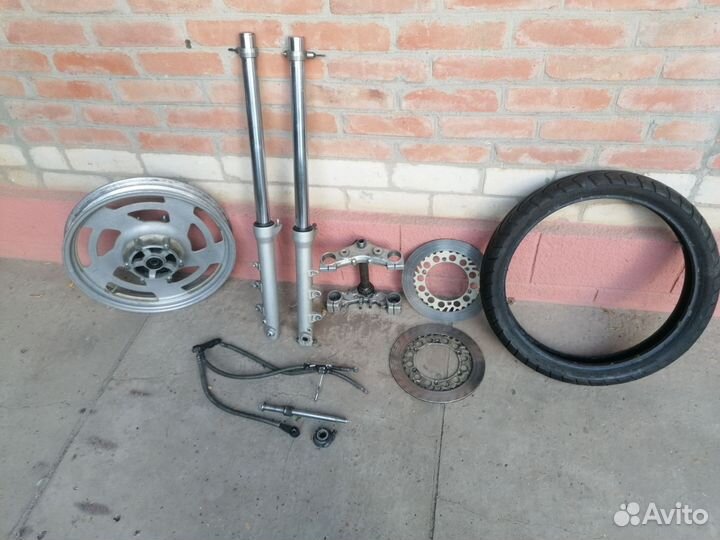 Перья вилка колесо yamaha v-max 1200