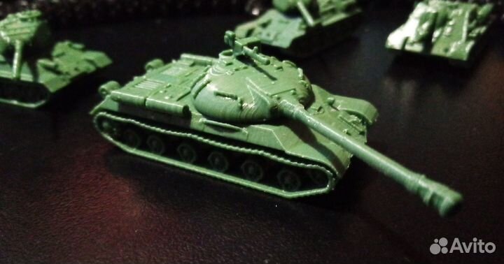 Модели танков. 1:100. 3D печать