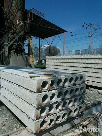 Плиты перекрытия новые Цена за кв. м