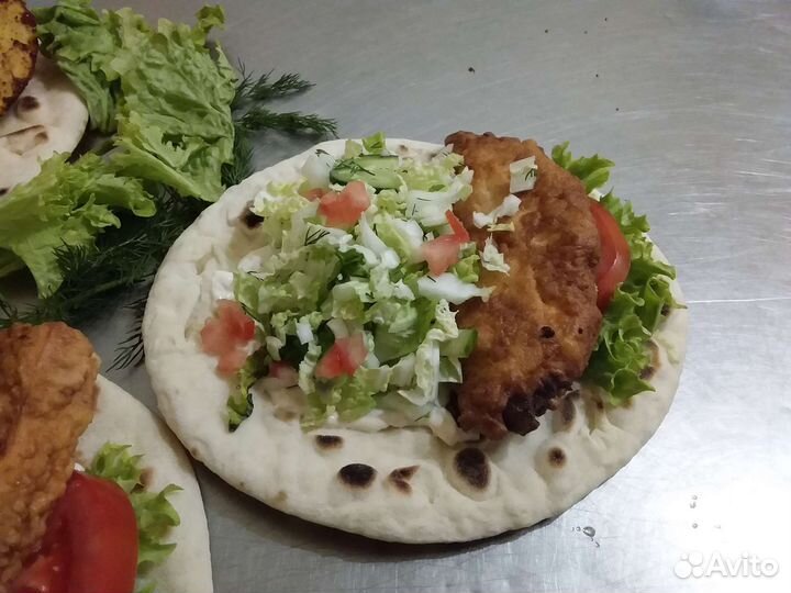 Производственный цех фастфуда