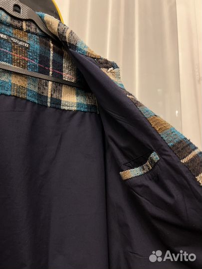 Куртка рубашка zara утепленная