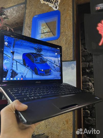 Офисный Asus 15.6 core i5 4gb ssd 128gb