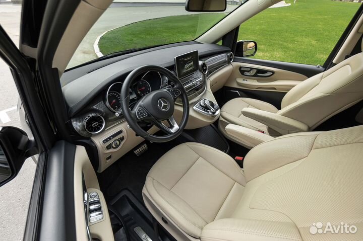 Аренда минивена Mercedes v class вип