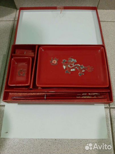 Набор посуды для суши керамика