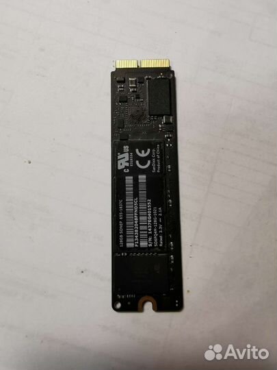 Ssd 128gb диск от macbook 655-1837C