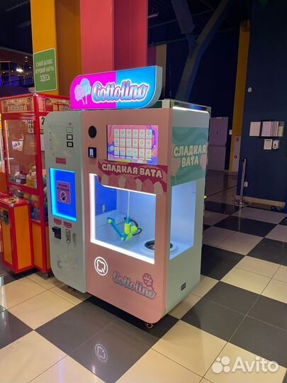 Вендинговые автоматы сахарной ваты
