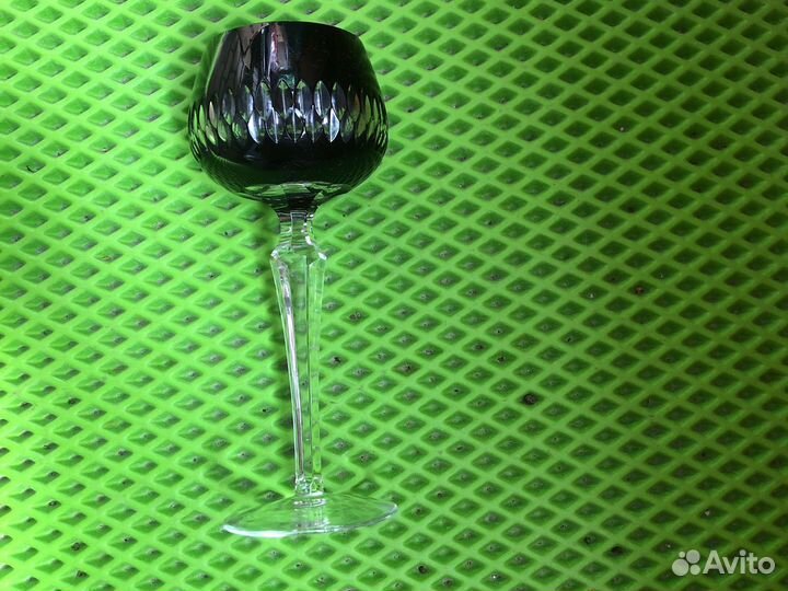 Цветной Хрусталь Фужеры 5 штук