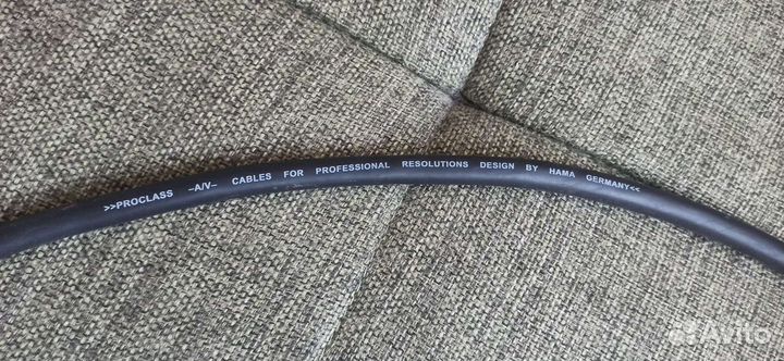 Кабель скарт - тюльпаны Hama Profi